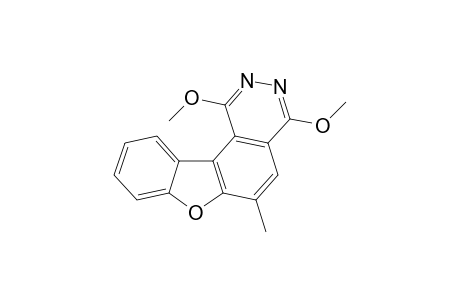 1,4-Dimethoxy-6-methylbenzofuro[3,2-f]phthalazine
