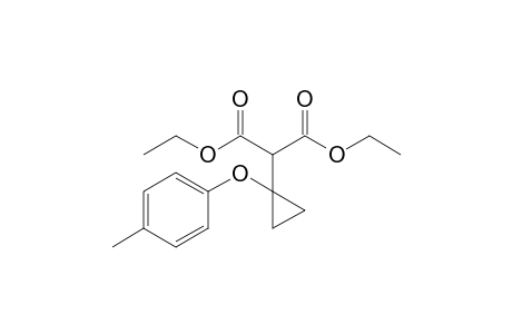 2-[1-(4-methylphenoxy)cyclopropyl]malonic acid diethyl ester