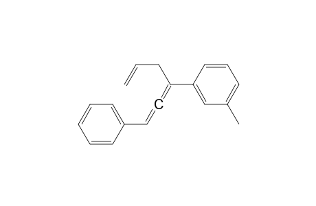 1-Methyl-3-(1-phenylhexa-1,2,5-trien-3-yl)benzene