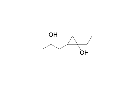 1-Ethyl-2-(2-hydroxypropyl)-1-cyclopropanol