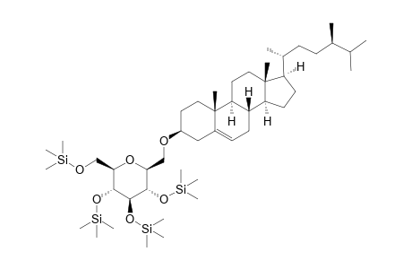 Campesteryl-3-.beta.-D-glucopyranoside tetra(trimethylsilyl)ether
