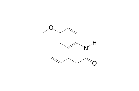 N-(4-methoxyphenyl)pent-4-enamide