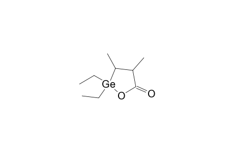 1,2-Oxagermolan-5-one, 2,2-diethyl-3,4-dimethyl-