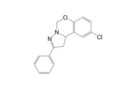 pyrazolo[1,5-c][1,3]benzoxazine, 9-chloro-1,10b-dihydro-2-phenyl-