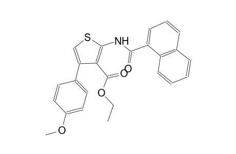 ethyl 4-(4-methoxyphenyl)-2-(1-naphthoylamino)-3-thiophenecarboxylate