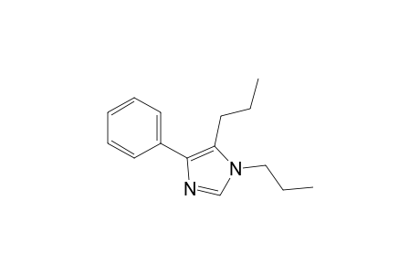 4-Phenyl-1,5-dipropylimidazole