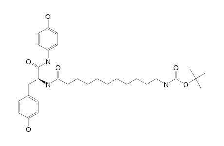 N-[(N-BOC-AMINO)-UNDECANOYL]-PARA-HYDROXYPHENYL-L-PARA-TYROSINAMIDE