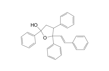 2-Furanol, tetrahydro-2,4,5-triphenyl-5-(2-phenylethenyl)-
