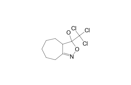 5-TRICHLOROMETHYL-3,4-PENTAMETHYLENE-5-HYDROXY-4,5-DIHYDROISOXAZOLE