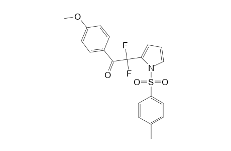 2,2-DIFLUORO-1-(4-METHOXYPHENYL)-2-[N-(TOLUENE-4-SULFONYL)-2-PYRROLYL]-ETHAN-1-ONE