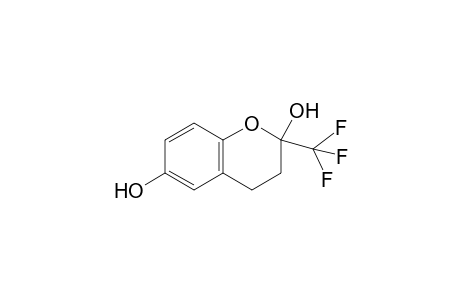 2-(trifluoromethyl)-3,4-dihydro-2H-1-benzopyran-2,6-diol