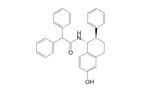 N-[(1R,2R)-6-hydroxy-2-phenyl-1,2,3,4-tetrahydronaphthalen-1-yl]-2,2-diphenylacetamide