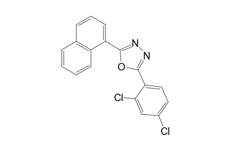 2-(2,4-dichlorophenyl)-5-(1-naphthyl)-1,3,4-oxadiazole