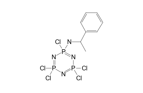 (2,4,4,6,6-pentachloro-1,3,5-triaza-2$l^{5},4$l^{5},6$l^{5}-triphosphacyclohexa-1,3,5-trien-2-yl)-(1-phenylethyl)amine