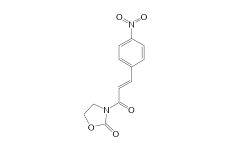 3-(TRANS-4'-NITRO-CINNAMOYL)-OXAZOLIDIN-2-ONE