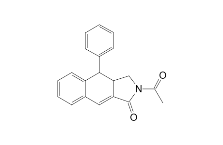 2-Acetyl-4-phenyl-3a,4-dihydro-3H-benzo[f]isoindol-1-one