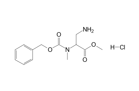 Methyl 3-Amino-2-(N-benzyloxycarbonyl-N-methylamino)propionate - hydrochloride