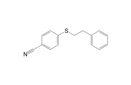 4-(Phenethylthio)benzonitrile