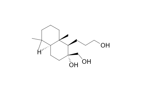 1-Naphthalenepropanol, decahydro-2-hydroxy-2-(hydroxymethyl)-5,5,8a-trimethyl-, [1R-(1.alpha.,2.alpha.,4a.beta.,8a.alpha.)]-