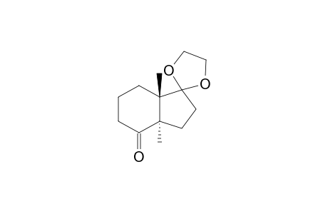 9-(Ethylenedioxy)-1,6-dimethylbicyclo[4.3.0]nonan-5-one