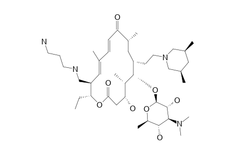 23-DEMYCINOSYL-23-DEOXY-23-(3-AMINOPROP-1-YL)-AMINOTILMICOSIN