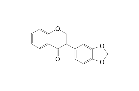 3-(1,3-benzodioxol-5-yl)-1-benzopyran-4-one