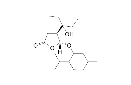 (4S,5R)-(-)-4-(1-Hydroxy-1-ethylpropyl)-5-menthyloxy-3,4-dihydro-2(5H)-furanone
