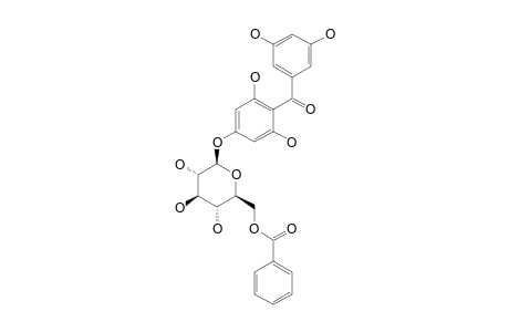 2,3',4,5',6-PENTAHYDROXYBENZOPHENONE_4-O-(6''-BENZOYL)-BETA-D-GLUCOPYRANOSIDE