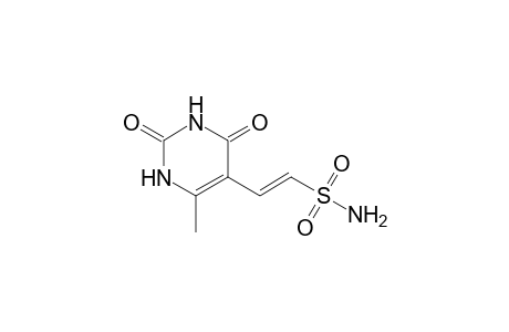 2-(1,2,3,4-Tetrahydro-2,4-dioxo-6-methyl-5-pyrimidinyl)ethenesulfonamide