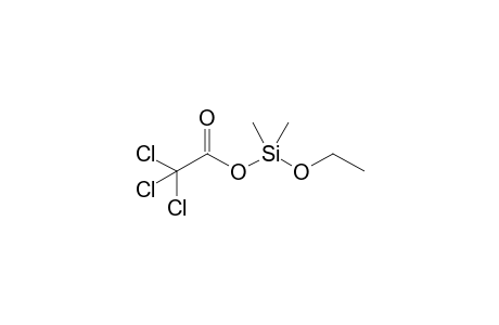 (trichloroacetoxy)(ethoxy)dimethylsilane