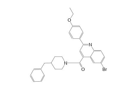 4-[(4-benzyl-1-piperidinyl)carbonyl]-6-bromo-2-(4-ethoxyphenyl)quinoline