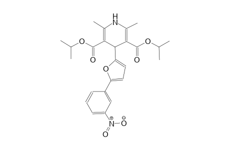 3,5-pyridinedicarboxylic acid, 1,4-dihydro-2,6-dimethyl-4-[5-(3-nitrophenyl)-2-furanyl]-, bis(1-methylethyl) ester