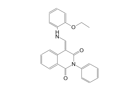 1,3(2H,4H)-isoquinolinedione, 4-[[(2-ethoxyphenyl)amino]methylene]-2-phenyl-, (4E)-