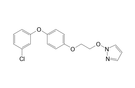 1H-Pyrazole, 1-[2-[4-(3-chlorophenoxy)phenoxy]ethoxy]-