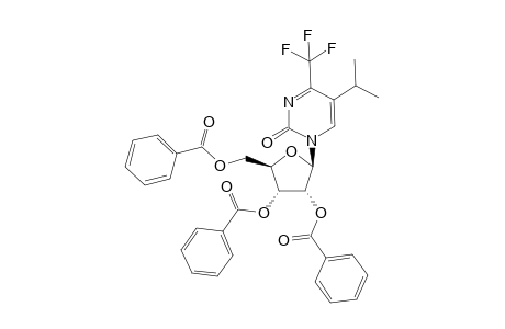 [(2R,3R,4R,5R)-3,4-dibenzoyloxy-5-[2-oxo-5-propan-2-yl-4-(trifluoromethyl)pyrimidin-1-yl]oxolan-2-yl]methyl benzoate