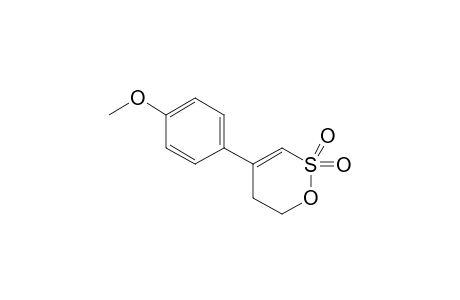 5,6-Dihydro-4-(4-methoxyphenyl)-1,2-oxathiin-S,S-dioxide