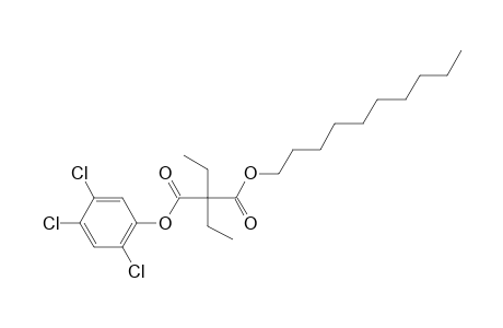 Diethylmalonic acid, decyl 2,4,5-trichlorophenyl ester