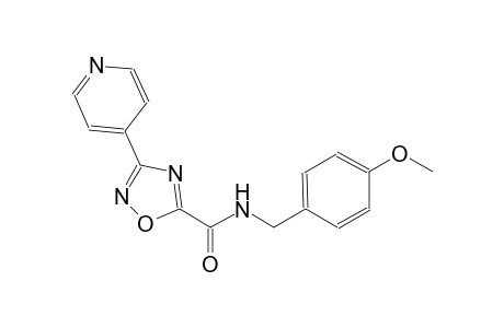 1,2,4-oxadiazole-5-carboxamide, N-[(4-methoxyphenyl)methyl]-3-(4-pyridinyl)-