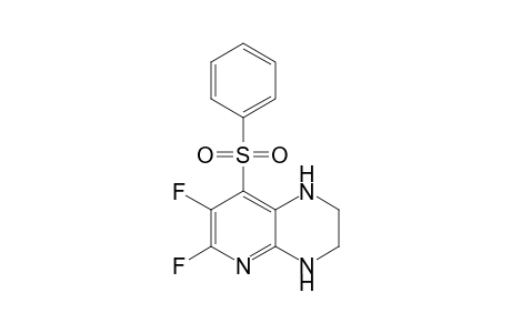 6,7-bis(fluoranyl)-8-(phenylsulfonyl)-1,2,3,4-tetrahydropyrido[2,3-b]pyrazine