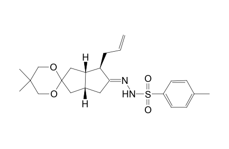 N'-[(3a'S,4'R,5'E/Z,6a'R)-4'-Allyl-5,5-dimethyltetrahydro-1'H-spiro[1,3-dioxane-2,2'-pentalen]-5' (3' H)-ylidene]-4-methylbenzenesulfonohydrazide