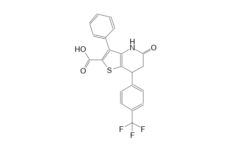 thieno[3,2-b]pyridine-2-carboxylic acid, 4,5,6,7-tetrahydro-5-oxo-3-phenyl-7-[4-(trifluoromethyl)phenyl]-