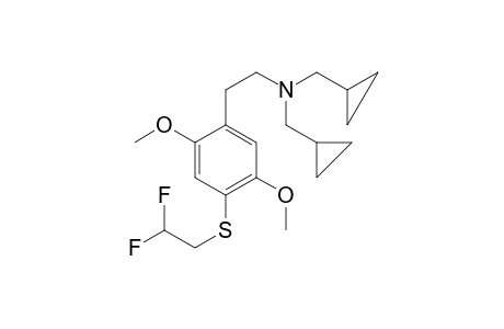 2C-T-21.5 N,N-bis(cyclopropylmethyl)