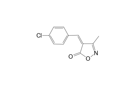 (4Z)-4-(4-chlorobenzylidene)-3-methyl-2-isoxazolin-5-one