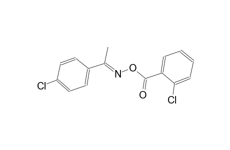 (1E)-1-(4-chlorophenyl)ethanone O-(2-chlorobenzoyl)oxime