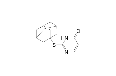 2-(1-Adamantylthio)pyrimidine-4(3H)-one