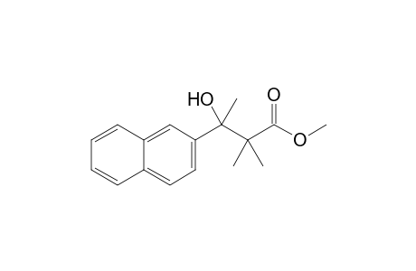 Methyl 3-(2-naphthyl)-3-hydroxy-2,2,3-trimethylpropanoate