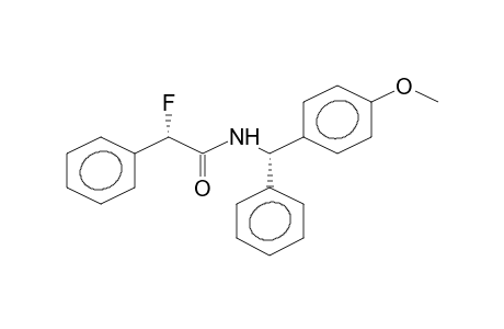 (R,R)-2-FLUORO-2-PHENYL-N-[ALPHA-(4-METHOXYPHENYL)BENZYL]ACETAMIDE