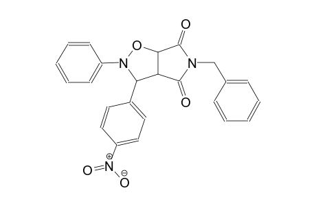 5-benzyl-3-(4-nitrophenyl)-2-phenyldihydro-2H-pyrrolo[3,4-d]isoxazole-4,6(3H,5H)-dione