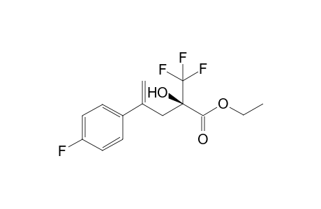 (R)-2-Hydroxy-4-(4-fluorophenyl)-2-trifluoromethyl-pent-4-enoic acid ethyl ester