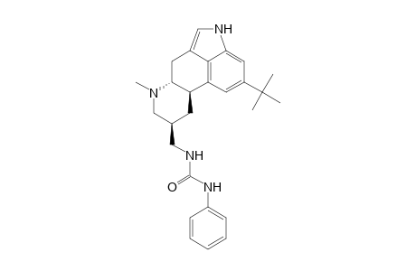 6-Methyl-8.beta.-phenylaminocarbonylaminomethyl-13-tert-butyl-ergoline